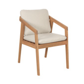 Tuinstoel Mira acacia hout 78 x 55 x 66 cm