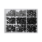 Moerenset RVS Zwart m4-m6 270st