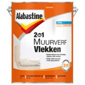 Alabastine muurverf vlekken 2in1 wit mat 5 liter