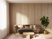 Decowall Elements afwerkingslat natuur eiken 260x4,5cm 12mm