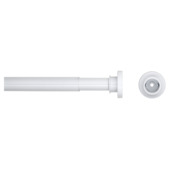 Sealskin Douchegordijnstang Seallux Verstelbaar Wit 80-130 cm