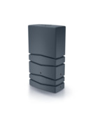 Waterform regenton Aqua Tower antraciet kunststof 350 L