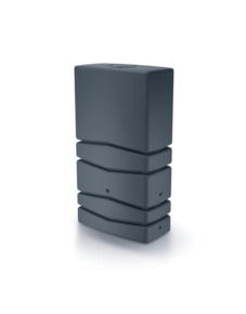 Posperplast regenton Aqua tower 350L antraciet kunststof  39  x 78 x 135 cm