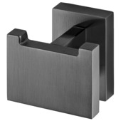 Haceka Edge dubbele haak grafiet look