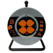 GAMMA Professional kabelhaspel 4-voudig IP44 25 m