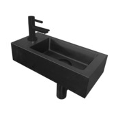 Marho fonteinset compleet links Ondine S mini mat zwart