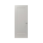 Lundia binnendeur Bord Tva 2A03 wit gegrondverfd stomp 88 x 211.5 cm