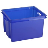 Curver Crownest opbergbox blauw 30L