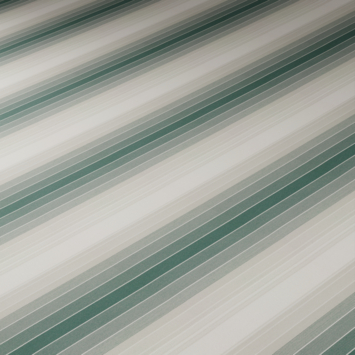 Uitvalscherm streep groen/grijs (kleurnr. 320252) op maat