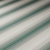 Zonneschermdoek streep groen/grijs (kleurnr. 320252) op maat