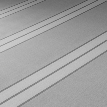 Spandoek zonneschermdoek streep grijs (kleurnr. T284) op maat