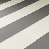 Uitvalscherm streep grijs/wit (kleurnr. T356) op maat