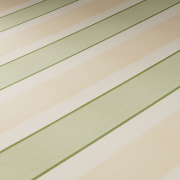 Spandoek zonneschermdoek streep groen/crème (kleurnr. 8614) op maat