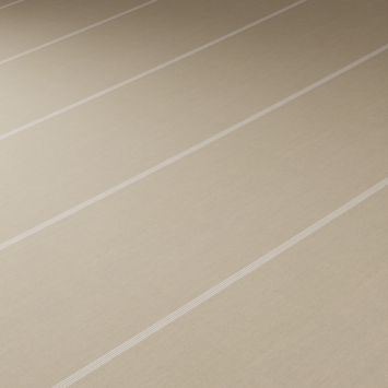 Zonneschermdoek streep bruin (kleurnr. D305) op maat