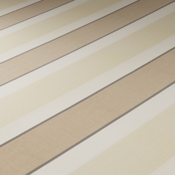 Zonneschermdoek streep bruin/crème (kleurnr. 8935) op maat