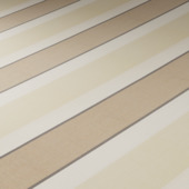 Uitvalscherm streep bruin/crème (kleurnr. 8935) op maat