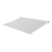 Knikarmscherm Staccato gemêleerd grijs (kleurnr. 8396) op maat