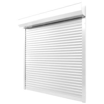 Rolluik wit (kleurnr. P1B) op maat