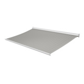 Knikarmscherm Staccato gemêleerd bruin (kleurnr. 338621) op maat