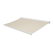 Knikarmscherm Staccato streep bruin/crème (kleurnr. 8935) op maat