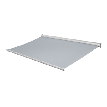 Knikarmscherm Staccato effen blauw (kleurnr. U402) op maat