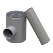 Harcostar vulautomaat grijs kunststof Ø 70 tot 80 mm