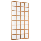 Trellisscherm keruing hardhout 180 x 90 cm