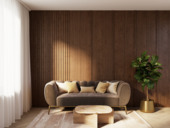 Decowall Elements afwerkingslat rustiek eiken 260x4,5cm 12mm