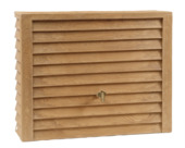 Regenton Woody lichtbruin 350L + kraantje en vulautomaat