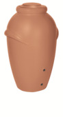 Regenton Aquacan terracotta met plantenbak 360L