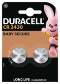 Duracell Batterij CR2430 Lithium-knoopcelbatterij 3V 2 stuks