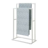 Sealskin Carré handdoekrek vrijstaand metaal wit