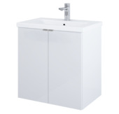 Atlantic badkamermeubel Senn hoogglans wit 60 cm