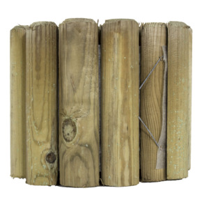 Borderrol grenen hout met uitspoeldoek 180 x 20 cm