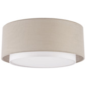 GAMMA Plafondlamp Tirza wit/taupe