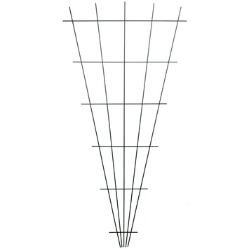 Maand schaduw Watt GAMMA | Nature metalen klimrek geplastificeerd groen V-vorm H145x5/75 cm  kopen? 