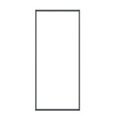 Bruynzeel opbouwkader 130x260 cm antraciet