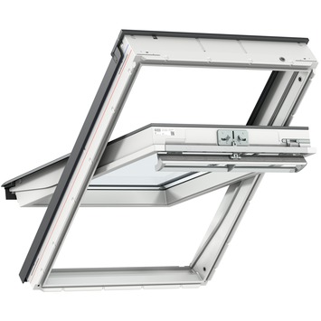 Velux tuimelvenster vochtbestendig HR++ glas wit UK08 134x140 cm
