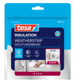 Tesa Tochtband D-profiel zelfklevend 8 jr wit 6m