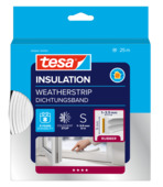 Tesa Tochtband E-profiel zelfklevend 8 jr wit 25m