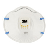 3M fijn stof masker cupvorm met uitademventiel 8822C3 3 stuks