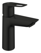 GROHE wastafelmengkraan Start Loop M-Size push open mat zwart