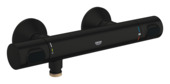 GROHE thermostatische douchekraan Precision Flow mat zwart 15 cm