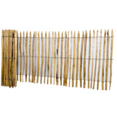 Tuinhek Theems kastanje hout op rol 100 x 500 cm