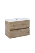 Atlantic badkamermeubel Heron eik 80 x 38,5 x 53 cm