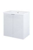 Atlantic badkamermeubel Senn hoogglans wit 60 cm