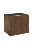 Atlantic wastafelonderkast Elena walnoot 60 x 45,6 x 53 cm
