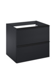 Atlantic wastafelonderkast Aisa zwart 60 x 46 x 63 cm
