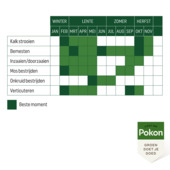 Pokon onkruid weg! 1,6 kg voor 80 m²