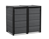 Keter Hide Away containerberging tuin antraciet 2 x 240 liter